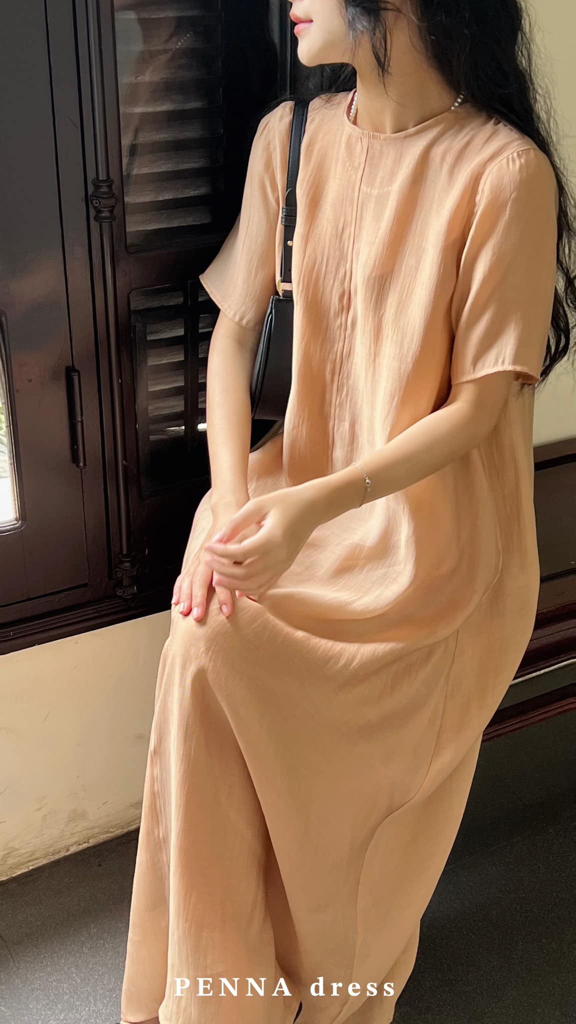 Váy PENNA Ngắn Tay