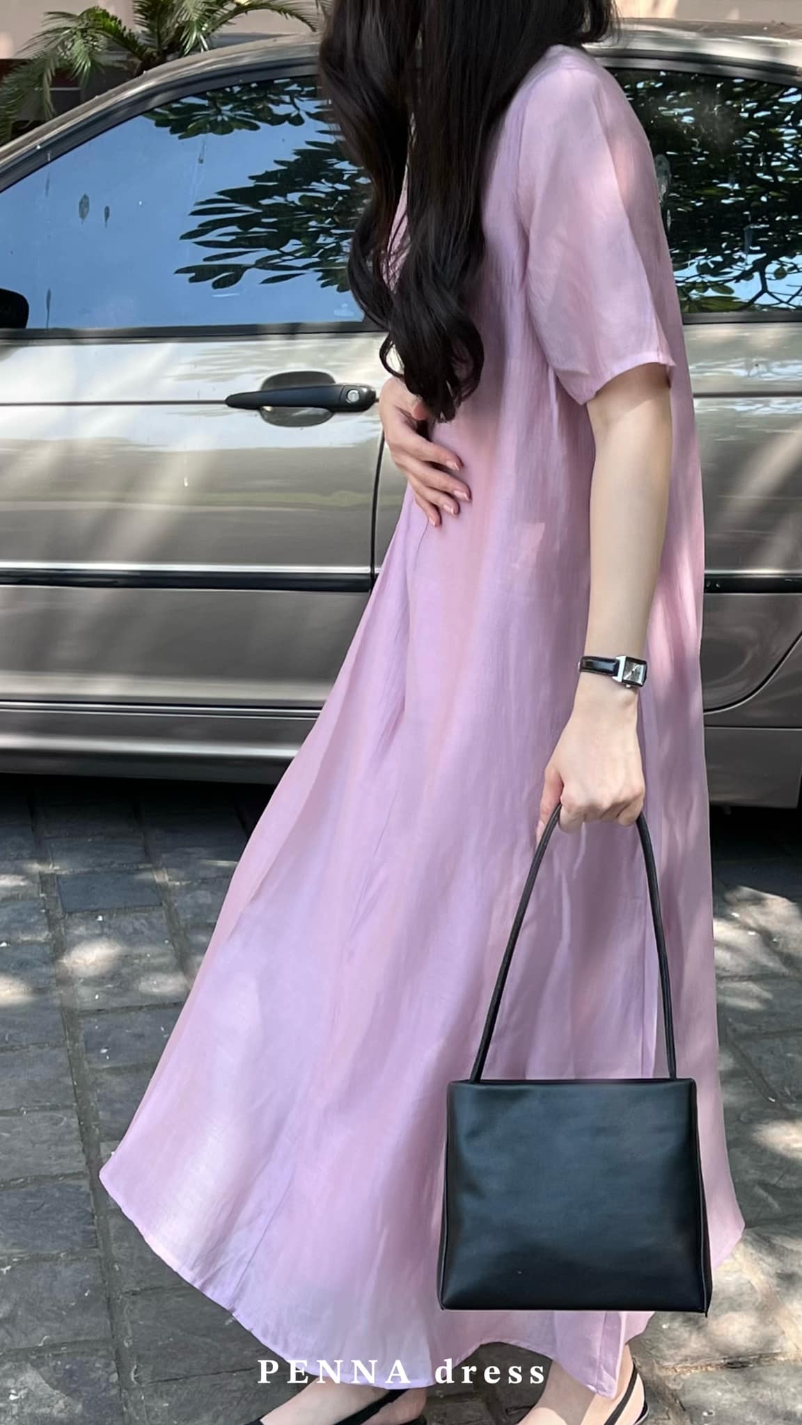 Váy PENNA Ngắn Tay