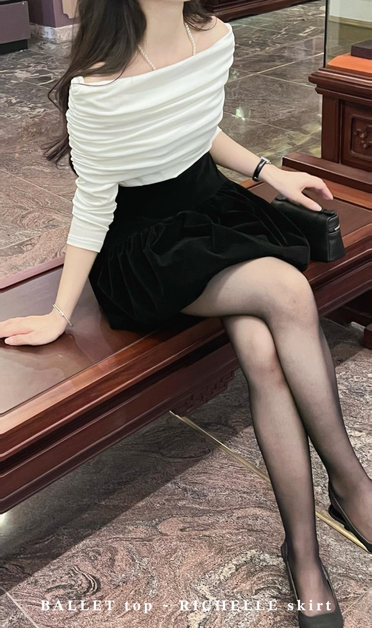 Chân Váy Nhung RICHELLE