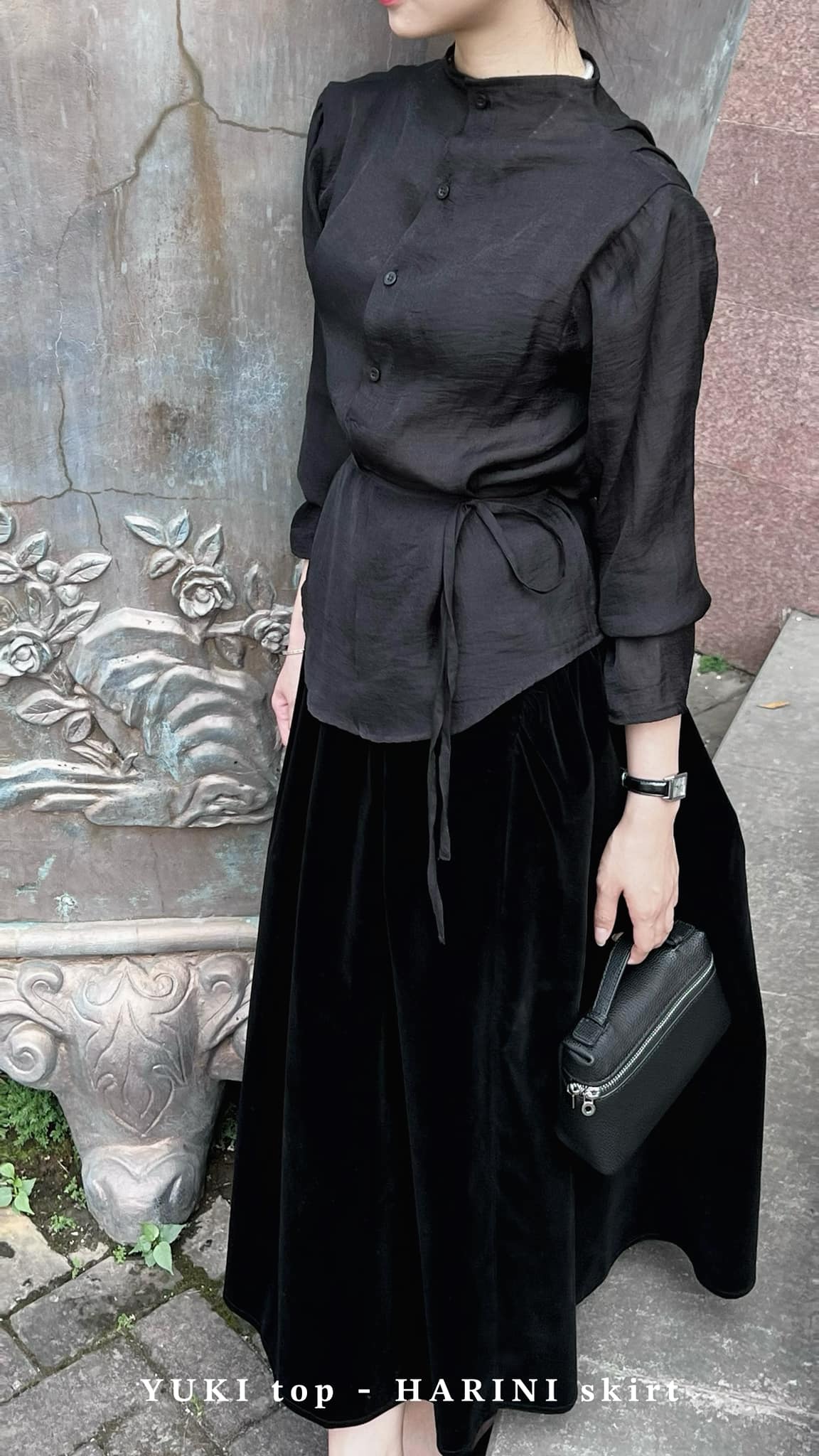 Chân Váy Nhung HARINI